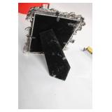 Ornate Metal Picture Frame with Forest Motif