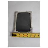 Ornate Silver Tone Photo Frame, 4x6 Inches
