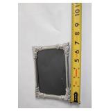 Ornate Silver Tone Photo Frame, 4x6 Inches