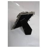 Decorative Elephant-Themed Silver Plated Photo Frame