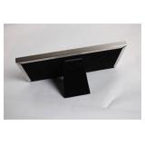 Triple Opening Picture Frame with Blue Background