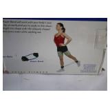 Bally Total Fitness Thigh Toning Kit with Thigh Toner, Slimmer Belts & Power Band