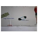 Bally Total Fitness Thigh Toning Kit with Thigh Toner, Slimmer Belts & Power Band