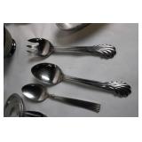 Vintage Set of Silverware and Tableware Collection