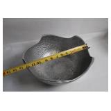 Hammered Metal Decorative Bowl