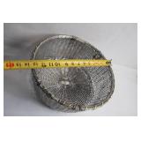 Heavy-Duty Metal Wire Basket 15-inch Diameter