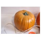 Halloween Pumpkin Decoration Set with Electric Warmer