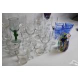Variety Set of 38 Mixed Glassware In Various Designs