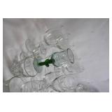 Variety Set of 38 Mixed Glassware In Various Designs