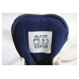 Pair of Nike Athletic Shoes, Size US 7.5, White and Blue