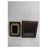 Set of 2 Assorted Photo Frames with Decorative Borders