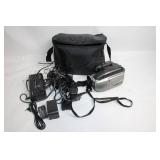 Panasonic Palmcorder PV-L678 VHS-C Camcorder with Accessories and Bag