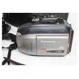 Panasonic Palmcorder PV-L678 VHS-C Camcorder with Accessories and Bag
