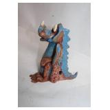 Handcrafted Ceramic Dragon Figurine by Artist