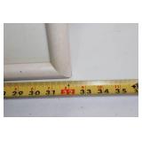 Framed Artwork of Scenic Ocean View with Piano