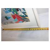 Framed Artwork of Scenic Ocean View with Piano