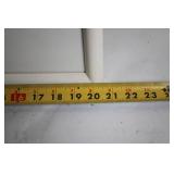 Framed Art Print of Mediterranean Terrace with Vase of Flowers