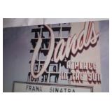 Vintage Rat Pack Poster Featuring Frank Sinatra, Dean Martin, Sammy Davis Jr.