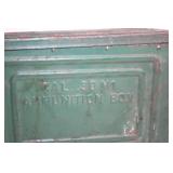 Vintage .30 Cal Ammunition Box with Tools