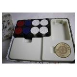 Complete Poker Set in Decorative Tin Box