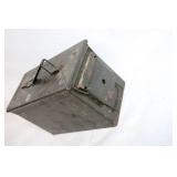 Vintage Military Metal Ammunition Storage Box