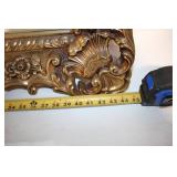 Vintage Ornate Gold Framed Mirror