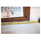 Limited Edition Chicago Bulls Artwork by E. Andzieye in Frame