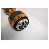 Swagtron Gold Hoverboard with Rubber Grip and 6.5â Wheels
