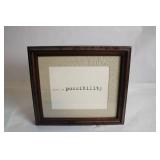 Pottery Barn Framed Art with 