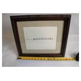 Pottery Barn Framed Art with 