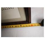 Pottery Barn Framed Art with 