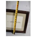 Pottery Barn Framed Art with 