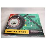 Las Vegas Style Roulette Set with Wheel and Accessories