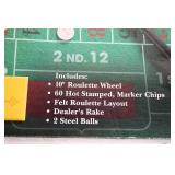 Las Vegas Style Roulette Set with Wheel and Accessories