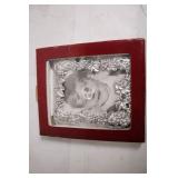 Arthur Court 3.5x5 Silver Picture Frame with Grape and Leaf Design