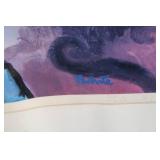 Framed Floral Painting by T. White