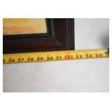 Framed Nude Abstract Art Painting