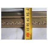 Vintage Carolina Mirror with Ornate Gold Frame