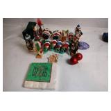 Collection of Holiday and Nutcracker Christmas Decorations