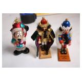 Collection of Holiday and Nutcracker Christmas Decorations