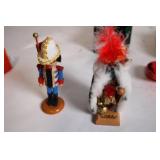Collection of Holiday and Nutcracker Christmas Decorations