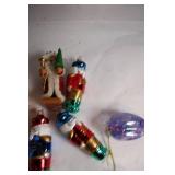Collection of Holiday and Nutcracker Christmas Decorations