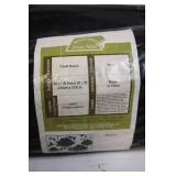 Navy Floral Dance Reversible Patio Mat 8ft x 11ft