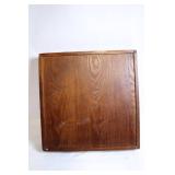 Large Wooden Serving Tray with Handles