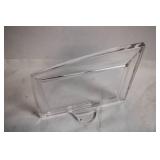 Acrylic Sign Holder with Curved Top - 8x10 Inches