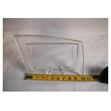 Acrylic Sign Holder with Curved Top - 8x10 Inches