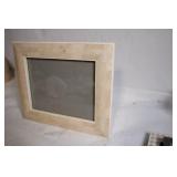 Beige Mosaic Pattern Picture Frame with Stand