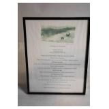 Framed Poem: 
