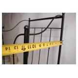 Black Metal Magazine Rack Holder Stand