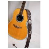 Matrix 113 Acoustic Guitar with Leather Strap